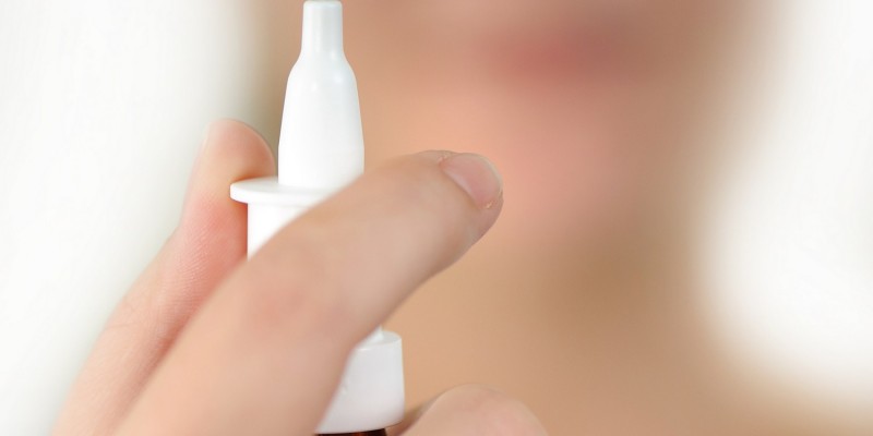 Kleine Polypen können mit einem Kortison-Nasenspray behandelt werden